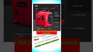 1 KW Portable Generator @ Rs 23K🔥#bestBudgetGenerator #shorts