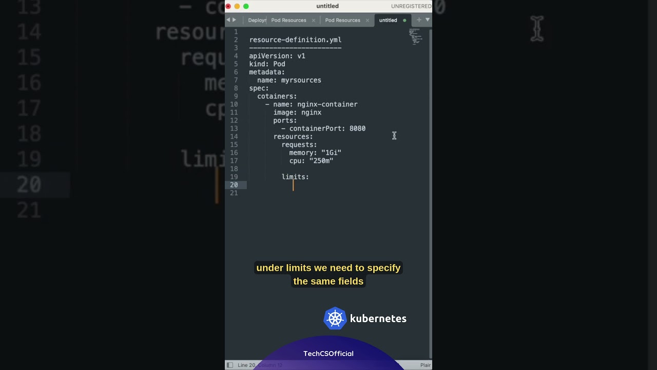 Kubernetes Tutorial For Beginners: K8s Resource Limits and Requests Explained Clearly 