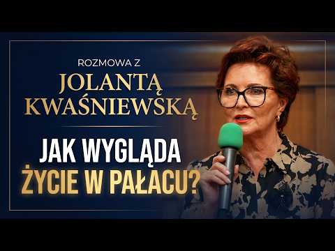 Rozmowa z  prezydentową Jolantą Kwaśniewską