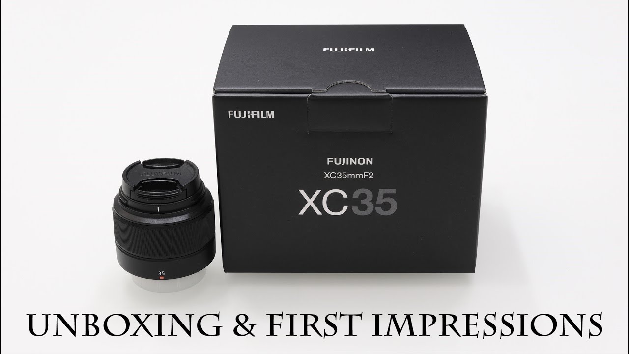 FUJIFILM XC 35mm F2 - Unboxing & First Impressions
