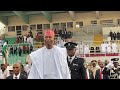 Governor-elect of Kano state, H.E Abba K Yusuf, had the opportunity to enter the main stadium