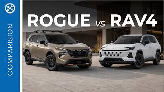2026 Nissan Rogue vs Toyota RAV4 SUV Comparison