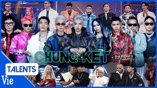 TOP 25 RAPPER bước vào chung kết 3 Mùa Rap Việt cực đỉnh - Full 25 live stage SOLO triệu views