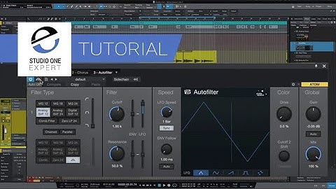 StudioOne 5 - How To Use Autofilter In PreSonus StudioOne 5