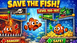 Save the Fish Satisfying Game Level 150-161 screenshot 3