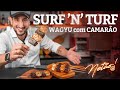 Surf and Turf na churrasqueira! Denver Wagyu com Camarão! | Netão! Bom Beef #168