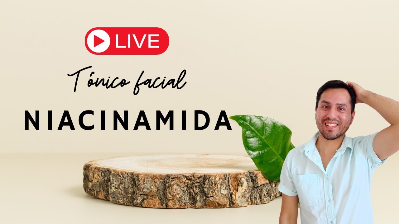 Приготовьте тоник для лица с ниацинамидом.