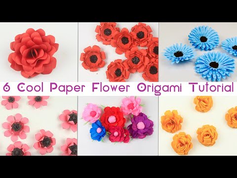 6-unique-paper-flower-origami-step-by-step-|-awesome-paper-fold-trick