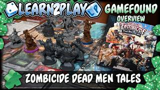 Learn to Play Presents: Zombicide Dead Men Tales Gamefound overview
