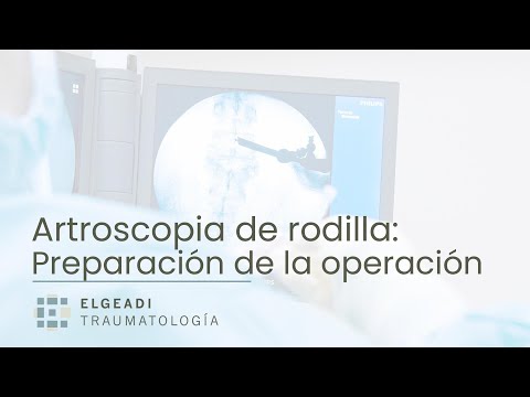 Preparación para cirugía de rodilla