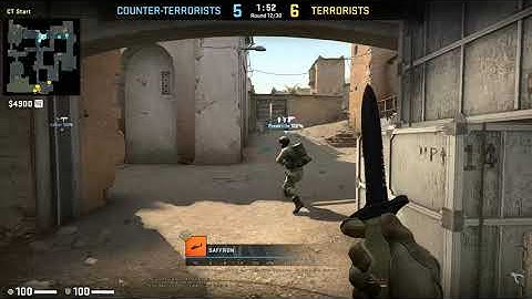 CS:GO DUST II MP9 ACE!