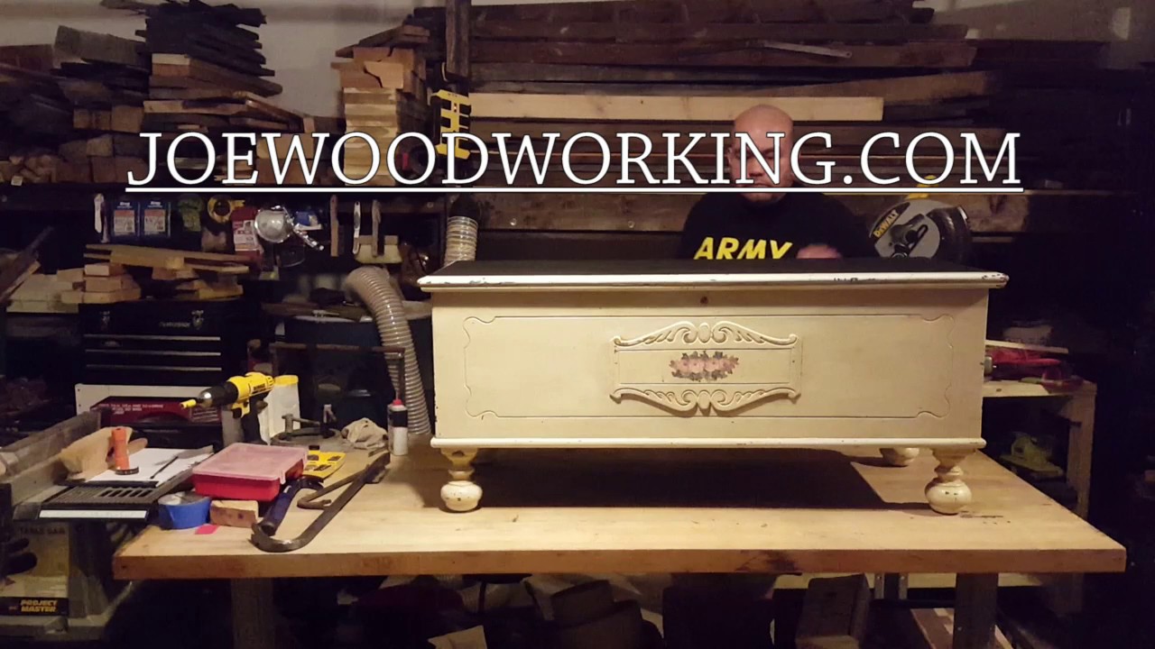 Cedar Toy Chest Refurbish YouTube