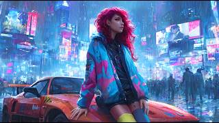 NEON RACING - SYNTHWAVE REMIX FOR A RAINY DAY, RELAXING AND STUDY screenshot 1