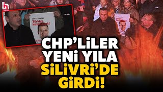 Chpliler Yeni Yılı Böyle Karşıladı Kurtuluş Yok Tek Başına Sloganları Silivriyi Inletti