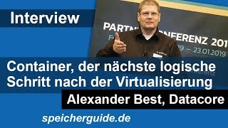 Container-Technologie verständlich erklärt von Alexander Best - Datacore