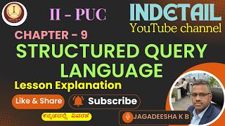 CH - 9 STRUCTURED QUERY LANGUAGE PART - 4