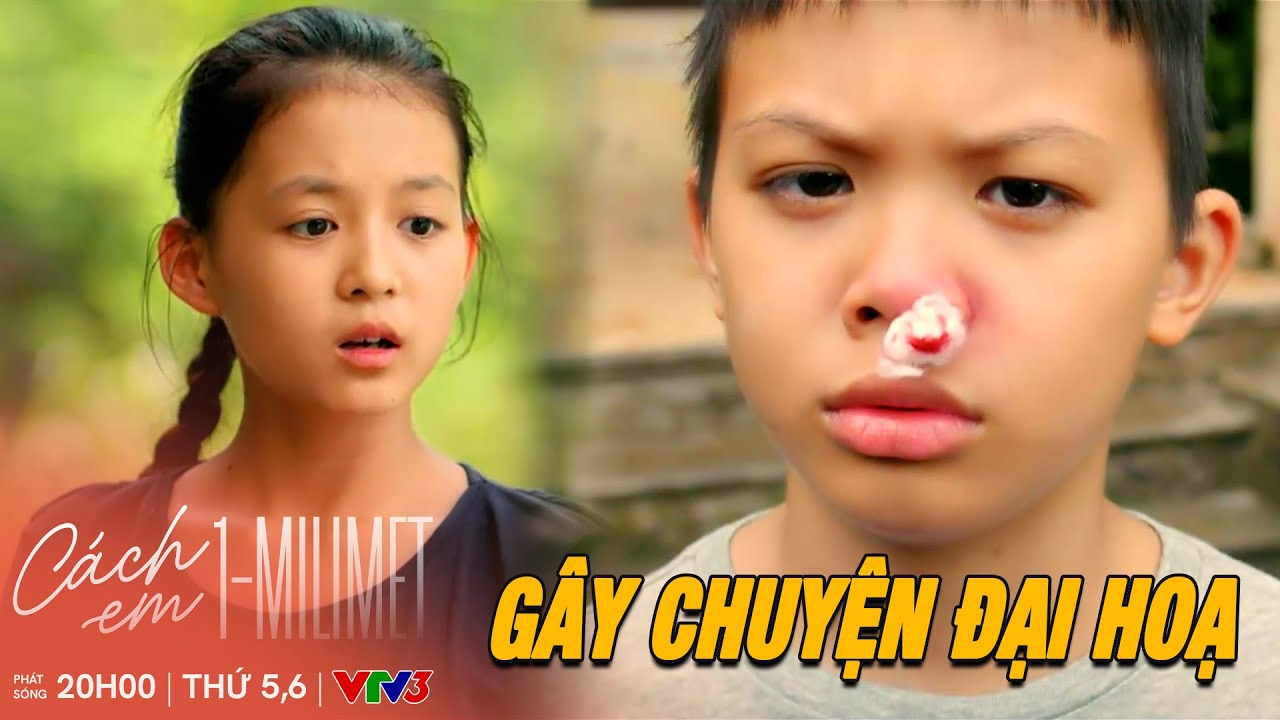 Từ trò đùa thành đại họa, Tú đá gãy mũi thằng bạn | Cách Em 1 Milimet