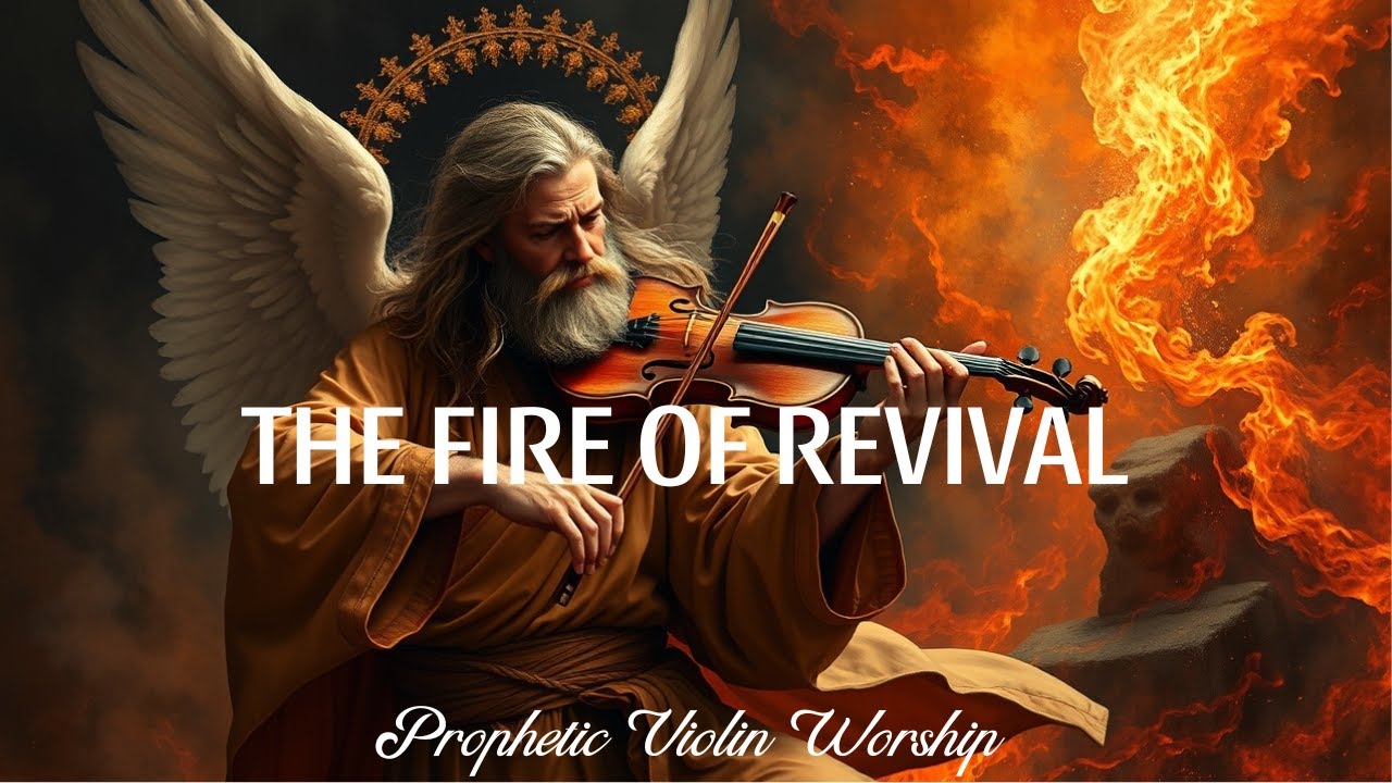 Prophetic Violin Worship | THE FIRE OF REVIVAL | Background Prayer ...