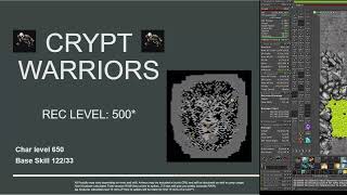 Tibia 500+ RP Crypt Warrior