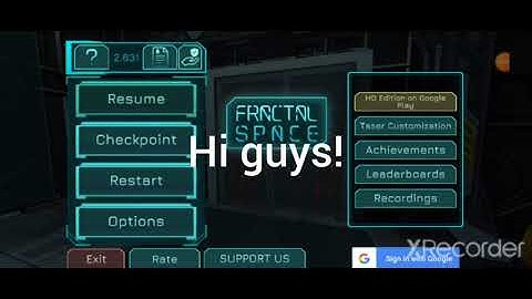 fractal space chapter 1 speed run (1/5)