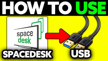How To Use Spacedesk With USB (2025) - Step by Step