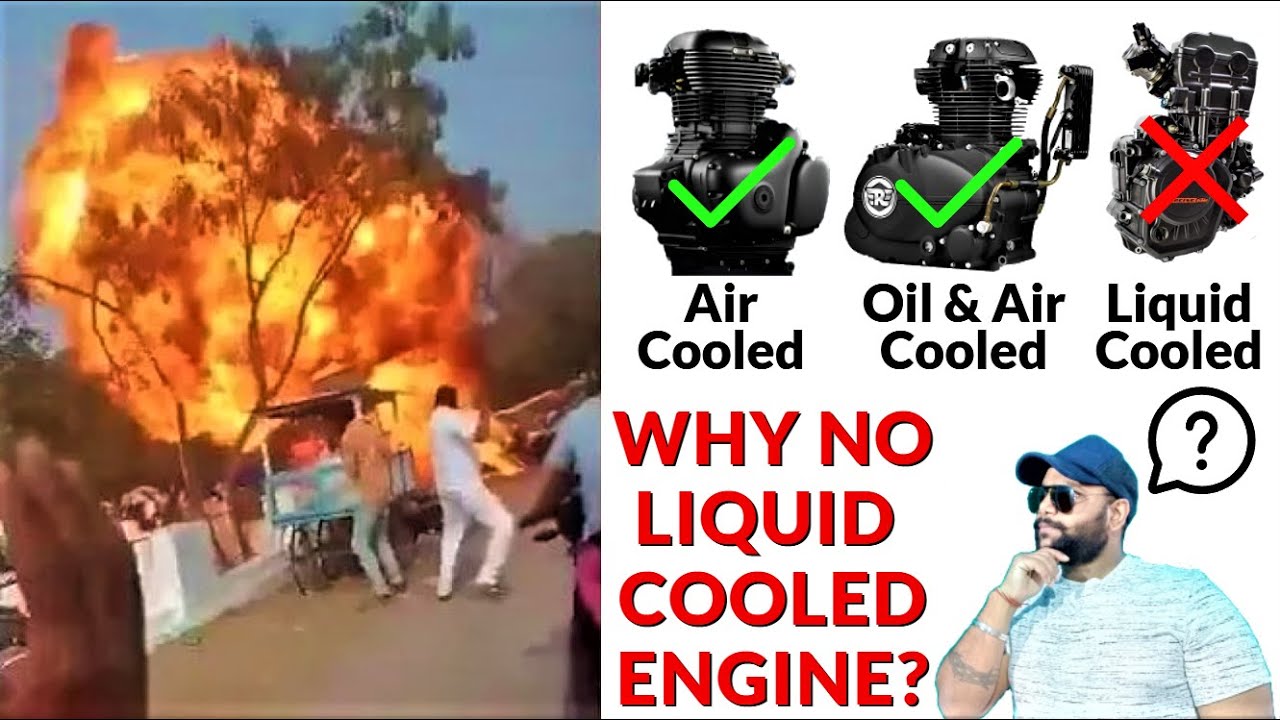 Why Royal Enfield Not Using Liquid Cooled Engine?😰 | Air Cooled Engine VS Liquid Cooled Engine 🤔