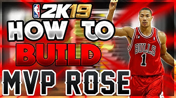 HOW TO BUILD PRIME MVP DERRICK ROSE IN NBA 2K19! The Best Youngest MVP Ever Builds in 2K19!