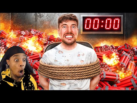 FlightReacts To MrBeast In 10 Minutes This Room Will Explode!