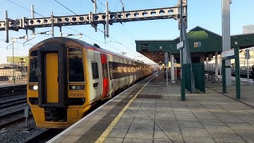 Transport For Wales Class 158 (158838) Departing Cardiff Central On 24/1/23