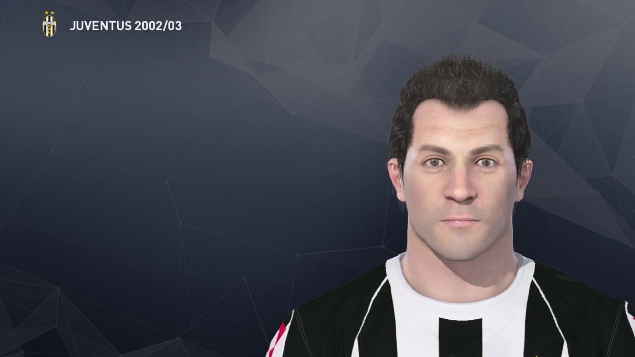 A. Del Piero PES 2017 face & stats  (Juventus 02/03)