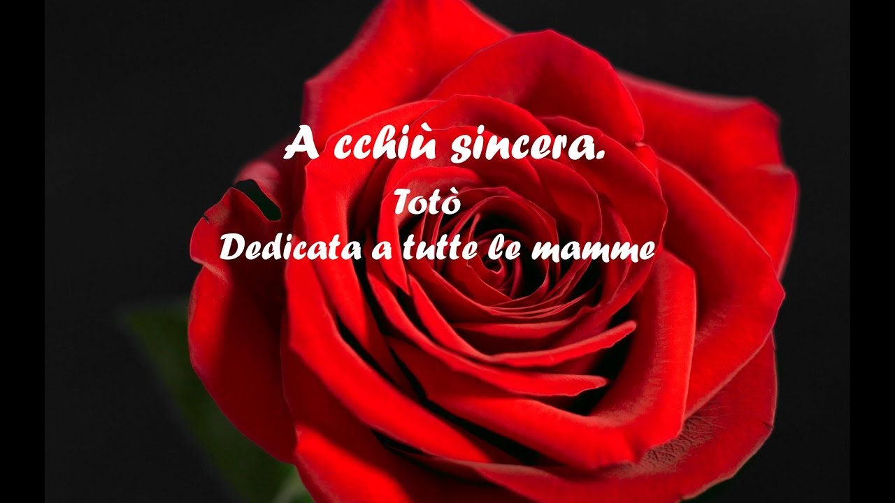 A cchiù sincera. Antonio De Curtis, Totò