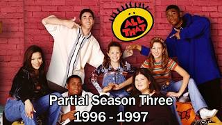 All That | Partial Season Three | 1996 - 1997