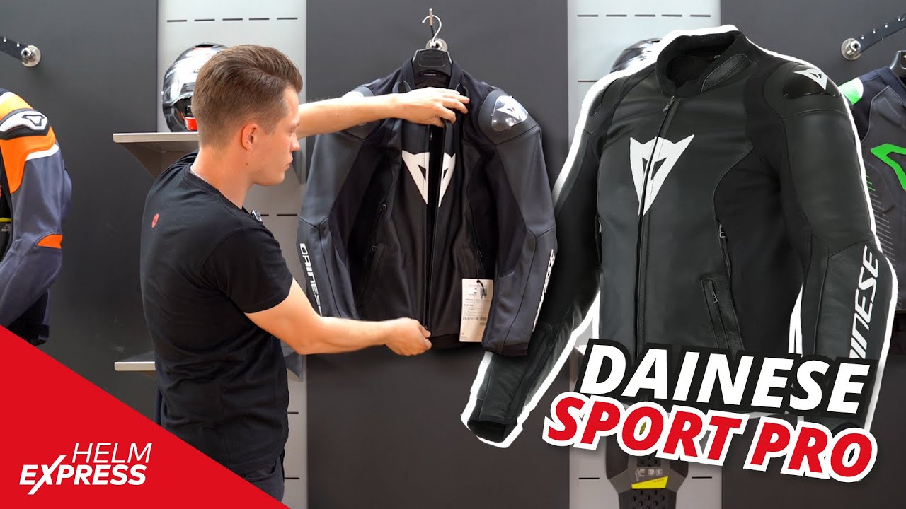 DAINESE SPORT PRO Leather Jacket [Product Presentation