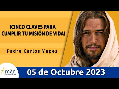 Evangelio De Hoy Jueves 5 Octubre 2023 l Padre Carlos Yepes l Biblia l Lucas 10,1-12 l Católica