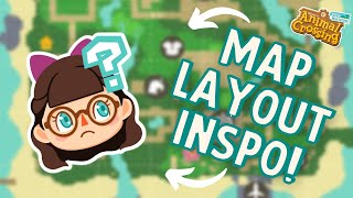 15 MORE Island Map Layout Ideas! // Animal Crossing New Horizons