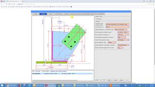 26 AISC Steel Connection Design - Brace Connection - Brace to Column Base Plate
