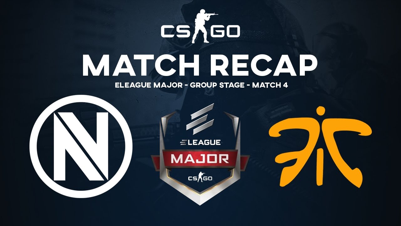 EnVy CS:GO - EnVyUs Vs Fnatic - ELEAGUE Major - Group Stage (match4)