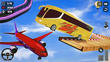 Bus Mega Ramp Stunts Simulator 3D - Android Gameplay