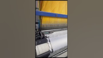 The weaving machine is working hard. 🔥 #vazasilk #silk