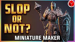 Making My Own Custom Miniatures With Miniature Maker