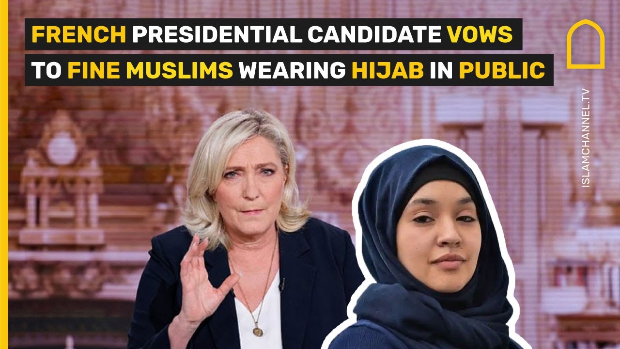 French presidential candidate vows to fine Muslims wearing hijab in public