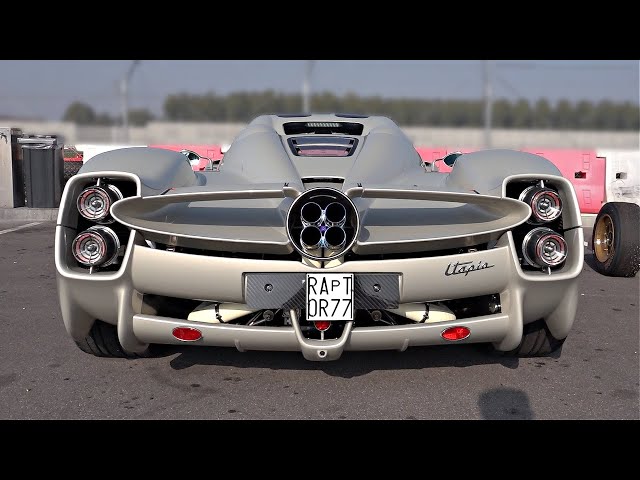 NEW Pagani Utopia 6.0 V12 (864HP) Exhaust Sound Cold Start Up