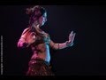 Ashley lopez performs bellydance at the massive spectacular 2012 las vegas