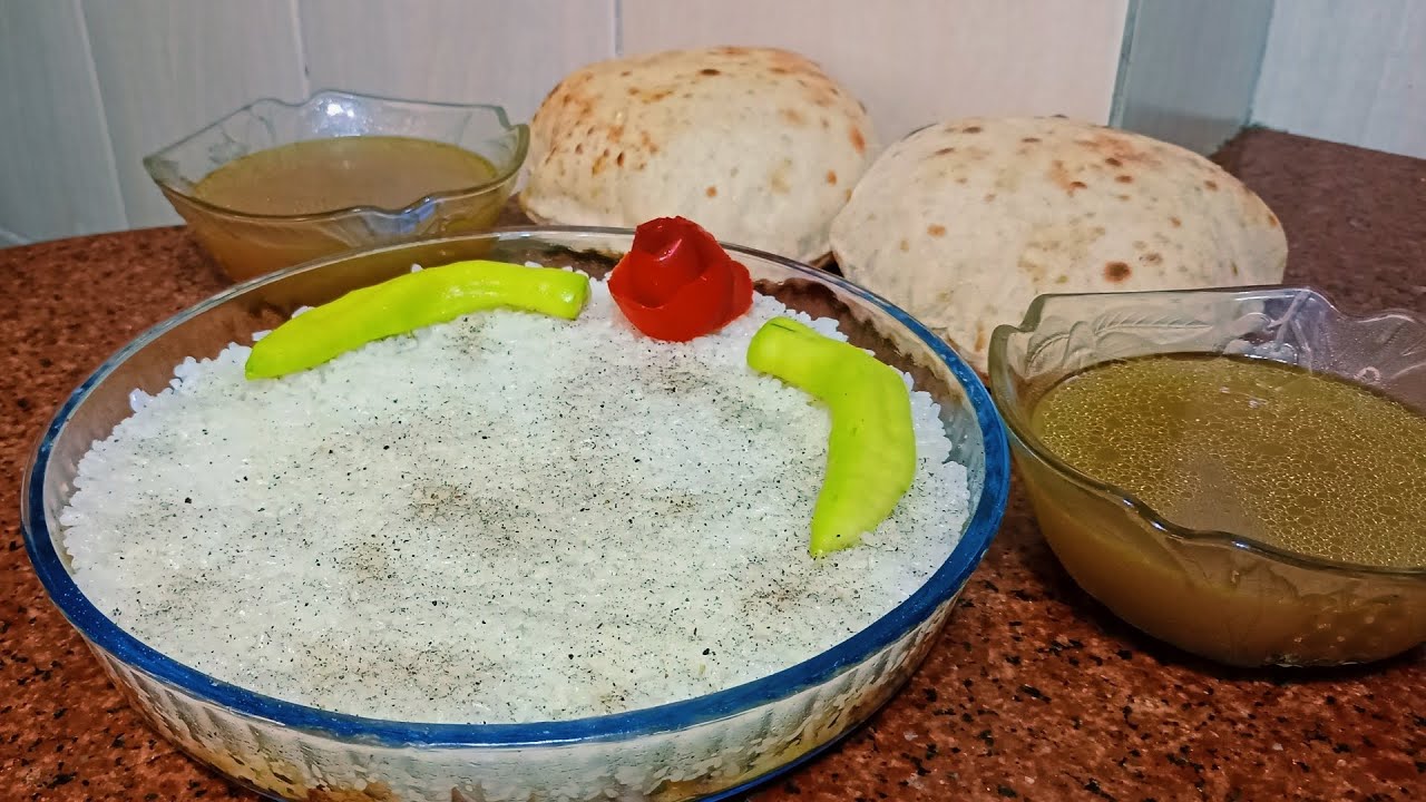 الفتة المصرية من غير فززززلكة 😋😋