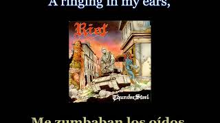 Riot - Buried Alive (Tell Tale Heart) - 09 - Lyrics / Subtitulos en español (Nwobhm) Traducida