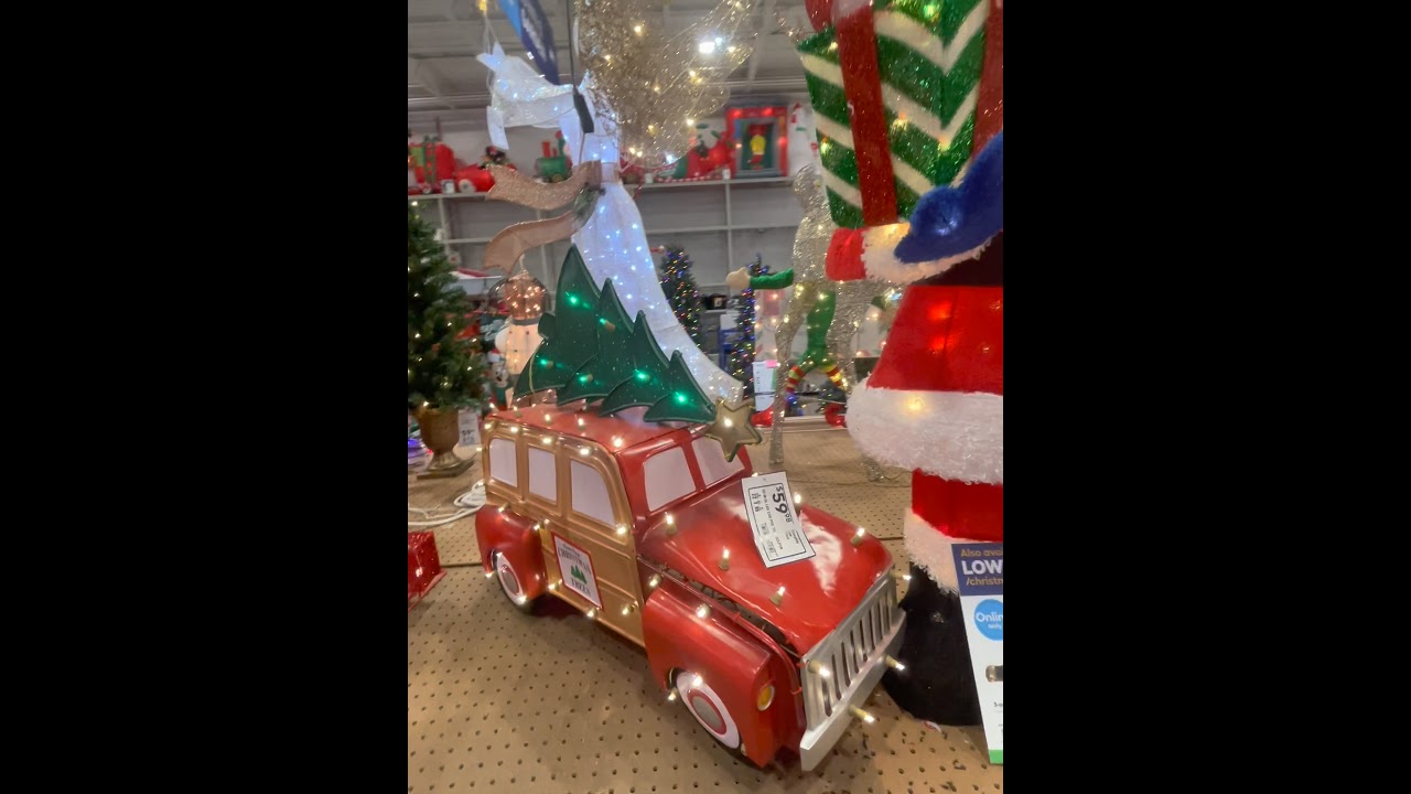 Lowe’s 2021 Christmas Lights Walk Tour. YouTube