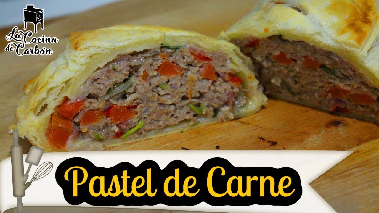PASTEL DE CARNE hojaldrado MUY FÁCIL YouTube