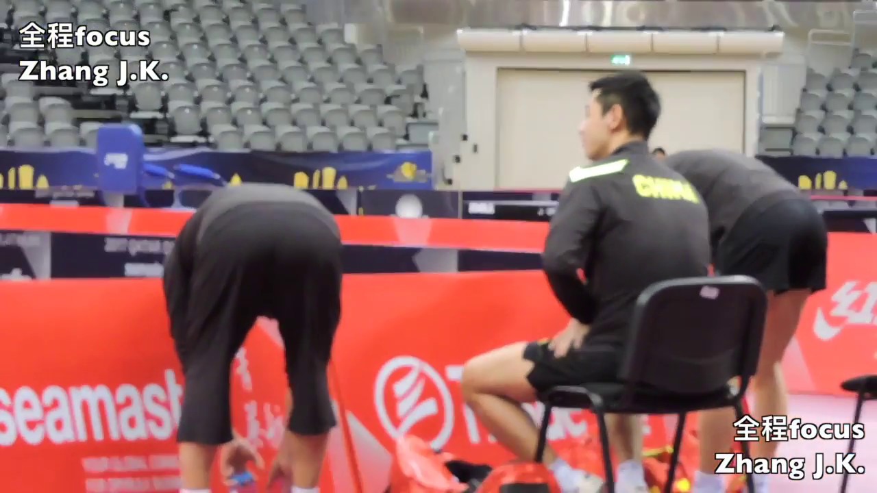 张继科 Zhang Jike /Ma Long VS. KARLSSON Kristian/KARLSSON Mattias 2017 Qatar Open Men Double [Private]