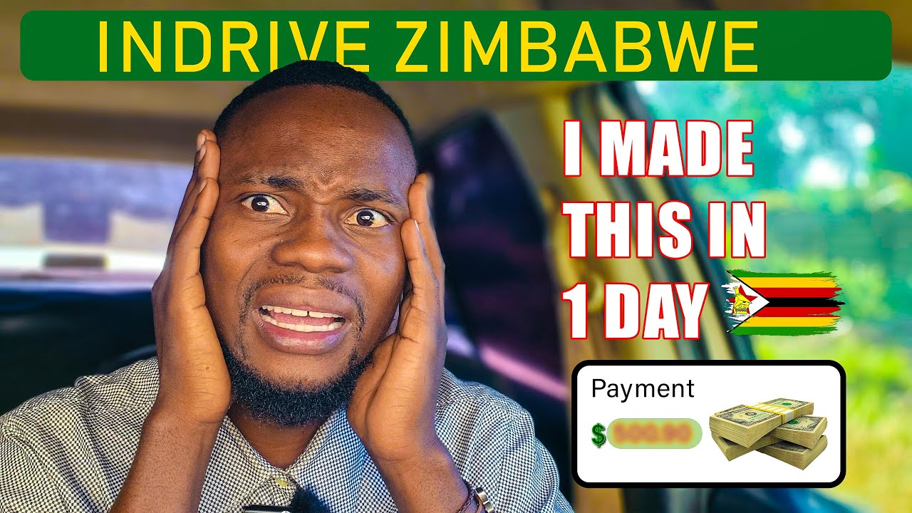 How Much I Made in ONE Day Driving InDrive in Zimbabwe 🇿🇼 (You’ll Be Shocked!)