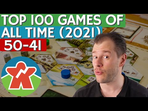 Top 100 Board Games of All Time! (2021) - 50 to 41